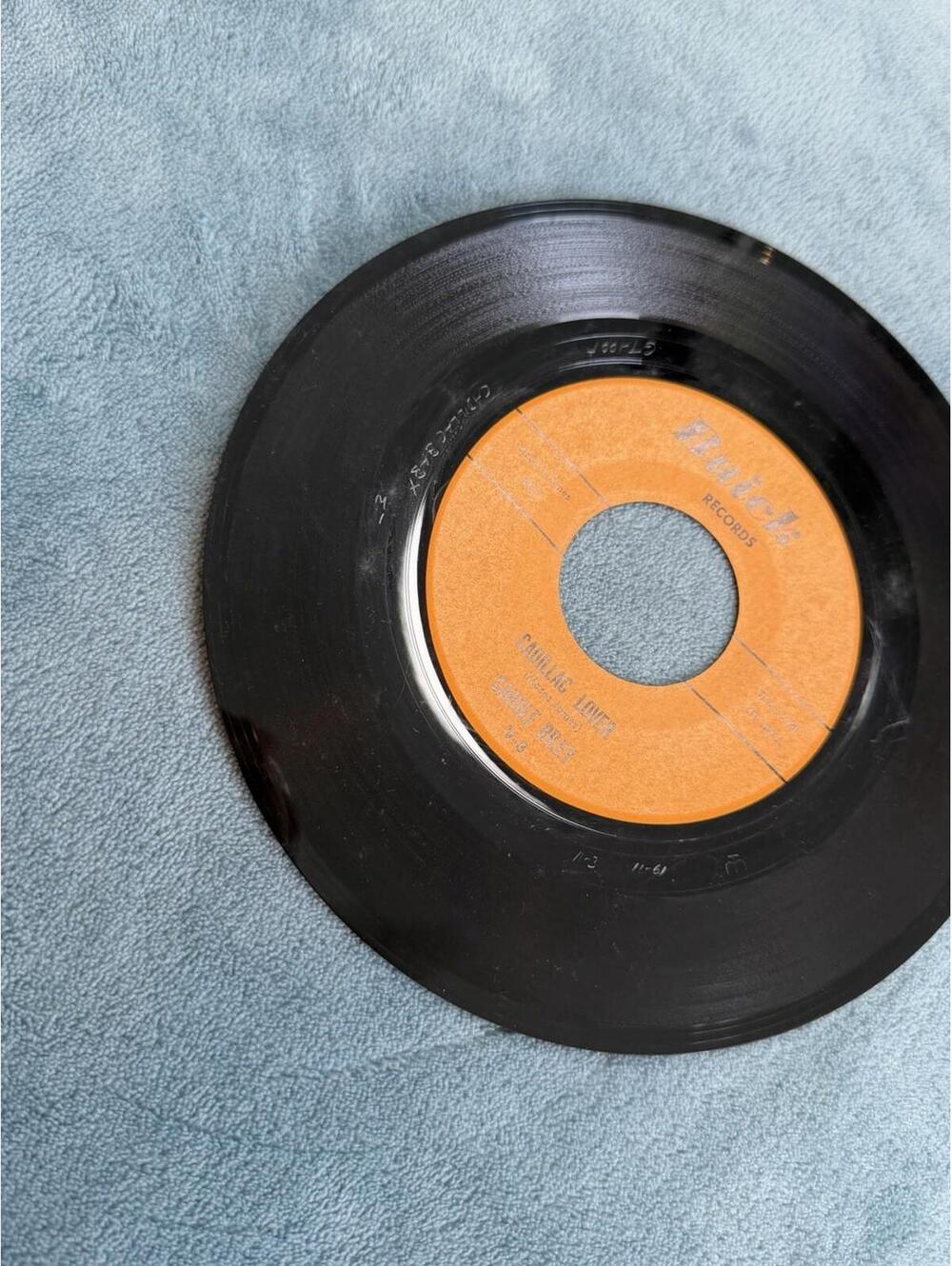 Carole Riley Cadillac Lover 45 RPM Buick Records Soul Uninvited Vinyl Record